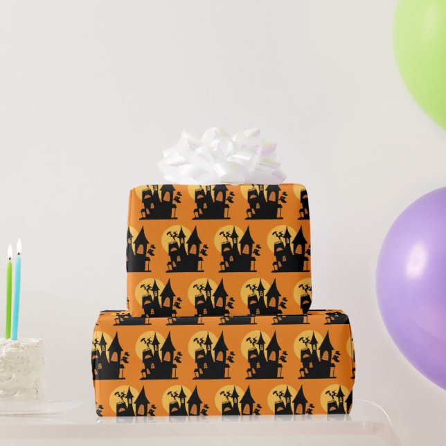 Haunted House Wrapping Paper (Party Gifts)