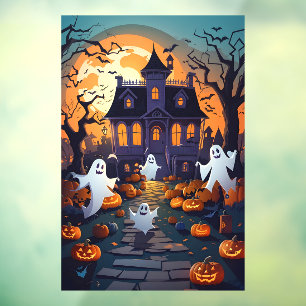 Haunted Houses, Jack-o-Lanterns and Ghost