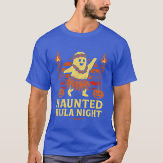 Haunted Hula Night Funny Ghost Halloween Summerwee T-Shirt
