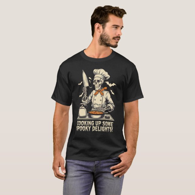 Haunted Kitchen Vibes T-Shirt (Front Full)
