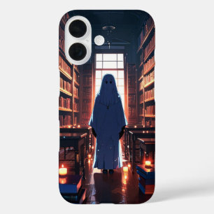 Haunted Library iPhone 16 Case