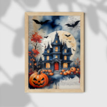 Haunted mansion Halloween Night