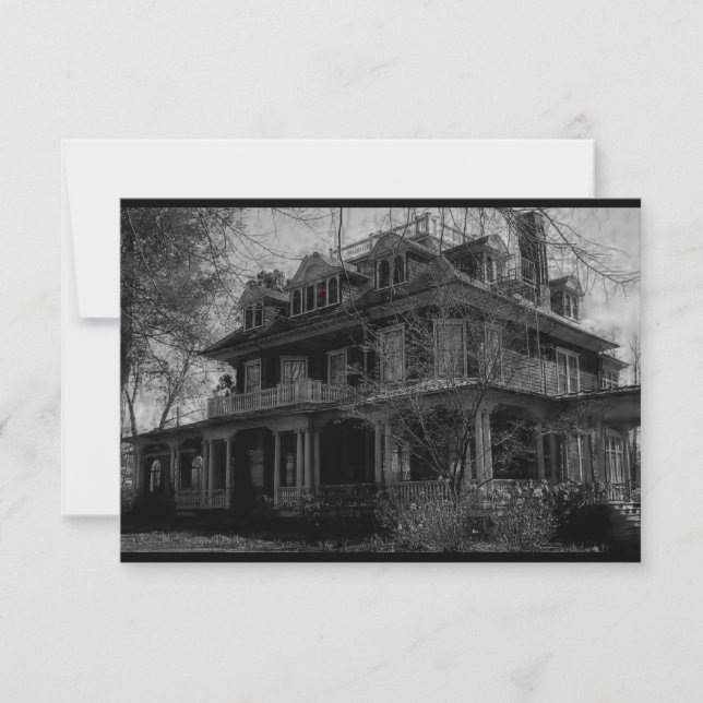 Haunted Mansion Party Invitation (Front)