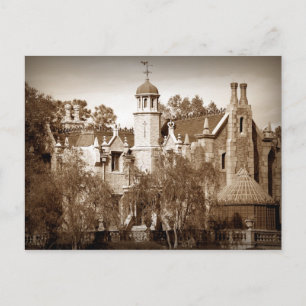 Haunted Mansion Postcard