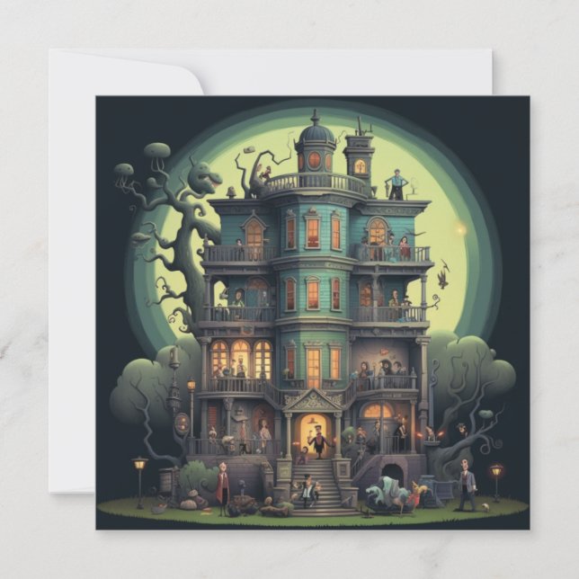 Haunted Mansion: Whispering Hallows Invitation (Front)