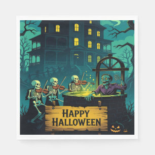Haunted Mansion's Zombie Wishing Well: Napkin