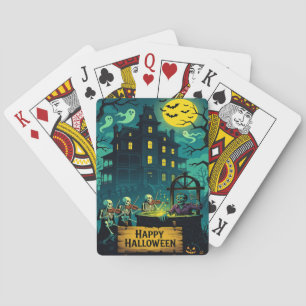 Haunted Mansion's Zombie Wishing Well: Playing Cards