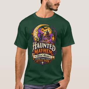 Haunted Mayhem Official Member Halloween T-Shirt