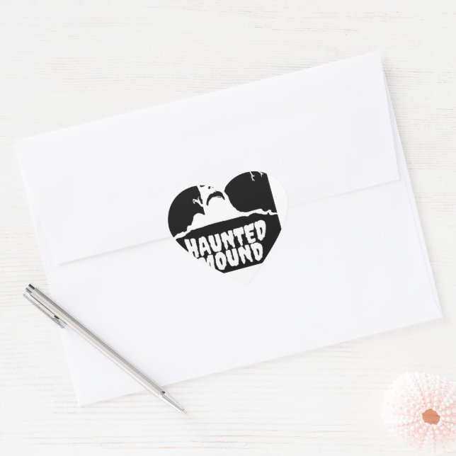 haunted mound heart sticker (Envelope)