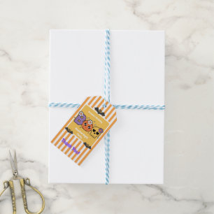 Haunted Night Party Birthday – Halloween night Gift Tags
