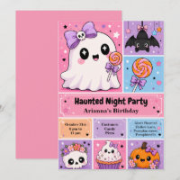 Haunted Night Party Birthday – Halloween night