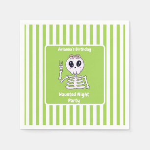 Haunted Night Party Birthday – Halloween night Napkin