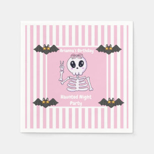 Haunted Night Party Birthday – Halloween night Napkin