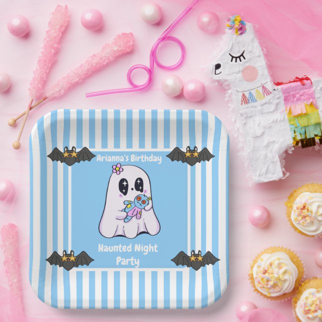 Haunted Night Party Birthday  – Halloween night Paper Plate (Party)