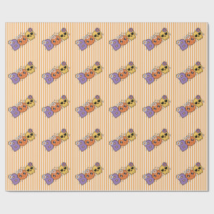 Haunted Night Party Birthday  – Halloween night Wrapping Paper