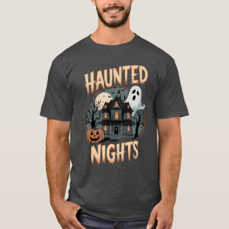 Haunted Nights: Spooky Halloween T-Shirt