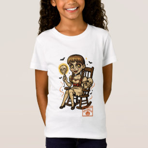 Haunted Pin-Up Doll – Creepy Cute Halloween T-Shirt