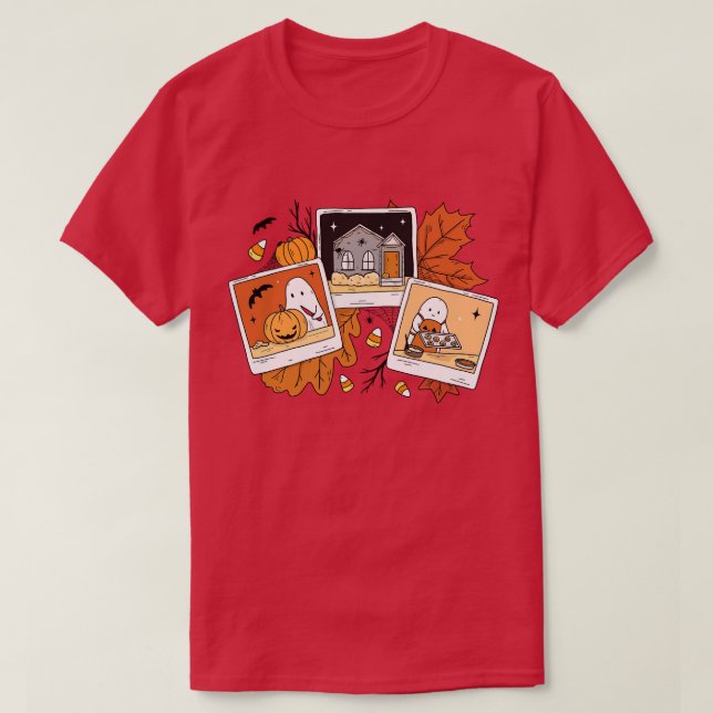 Haunted Polaroids  T-Shirt (Design Front)