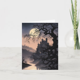 Haunted Realm Halloween Holiday Card