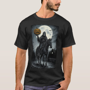 Haunted Reaper Rider Halloween Shirt