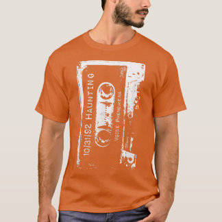 Haunted Recording Retro 90s Cassette Halloween T-Shirt
