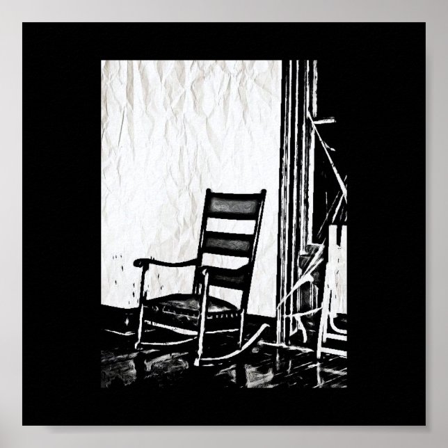 Haunted Rocker Poster (Front)