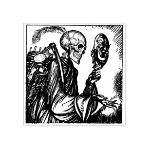 Haunted Rubber Stamp