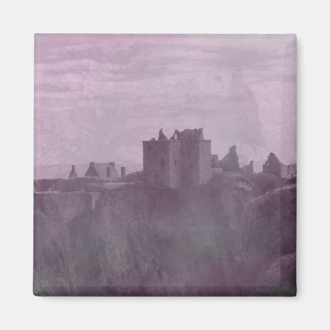 Haunted Scottish Castle Magnet (Front)