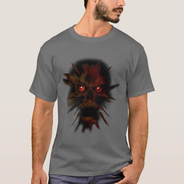 Haunted Skull T-Shirt (Front)