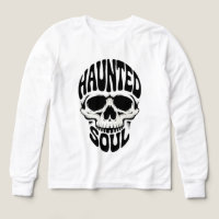 Haunted Soul Skull Typography