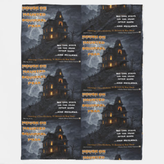 Haunted Squirrel Peak Fleece Blanket
