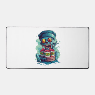 Haunted Sushi Chef Desk Mat