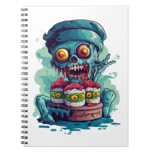 Haunted Sushi Chef Notebook
