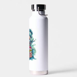 Haunted Sushi Chef Water Bottle