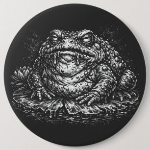 Haunted Toad Sigil by BurnsInHell 6 Cm Round Badge