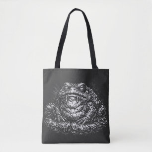 Haunted Toad Sigil by BurnsInHell Tote Bag