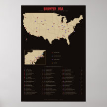 Haunted USA - Map of America's Most Haunted Places