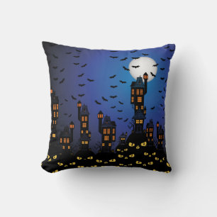 Haunted Village Cushion