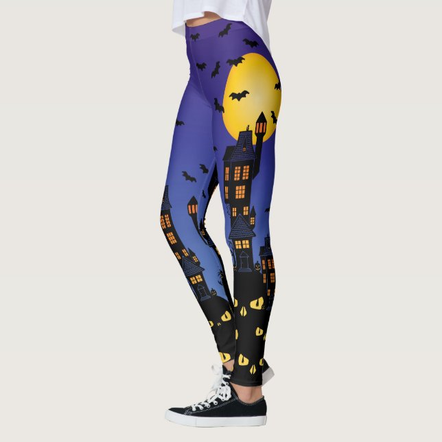 Haunted Village Leggings (Left)