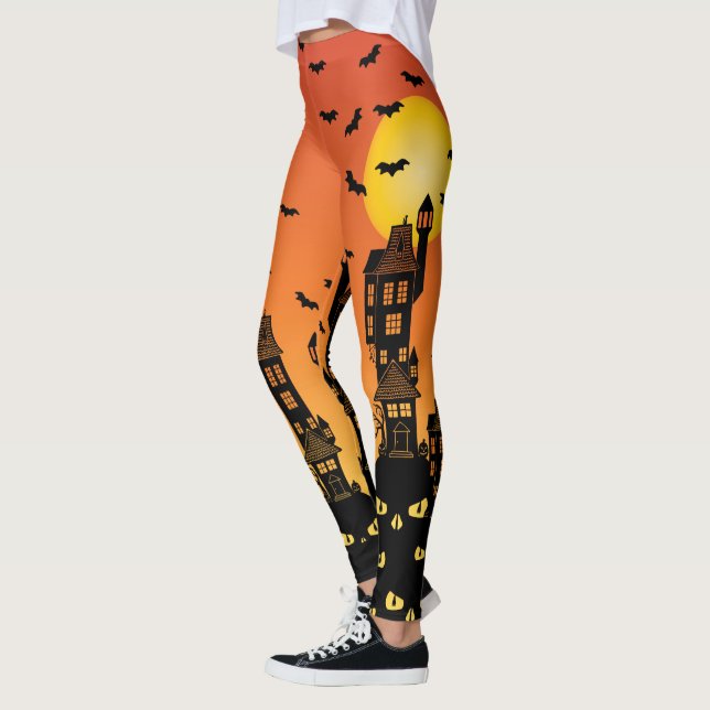 Haunted Village Leggings (Left)
