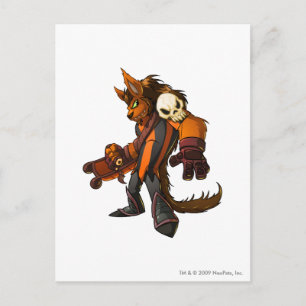 Haunted Woods Team Captain 2 Postcard