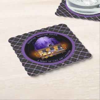Haunted Yakitori Haven Paper Coaster