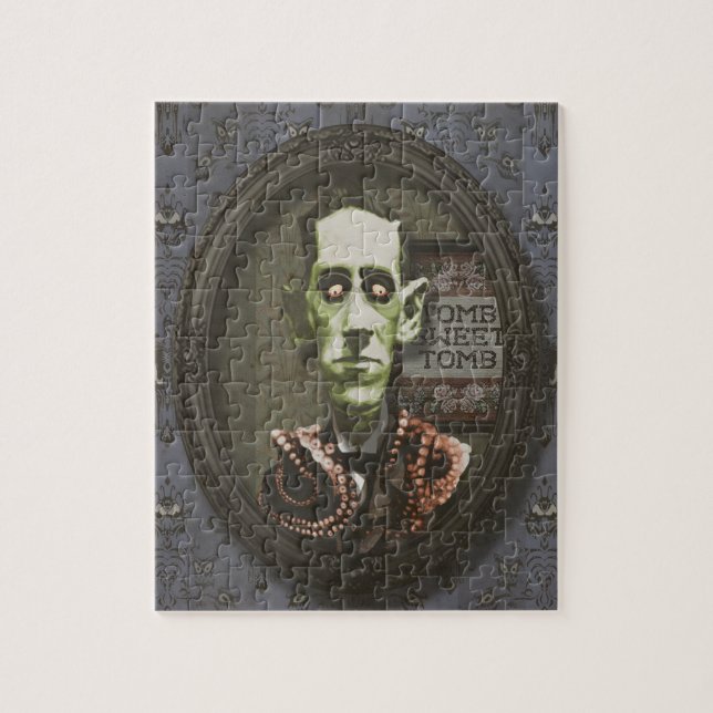 Haunted Zombie HP Lovecraft Puzzle (Vertical)
