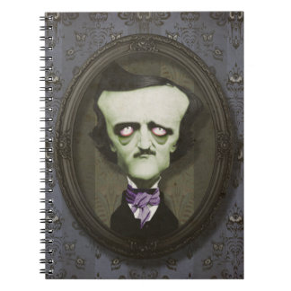 Haunted Zombie Poe Notebook