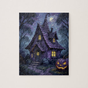 HauntedForestCottage Jigsaw Puzzle