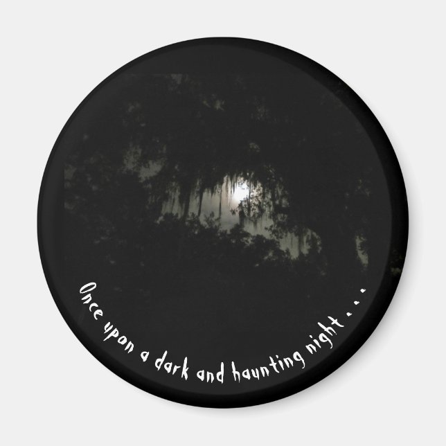 Haunting Dark Night  Magnet (Front)