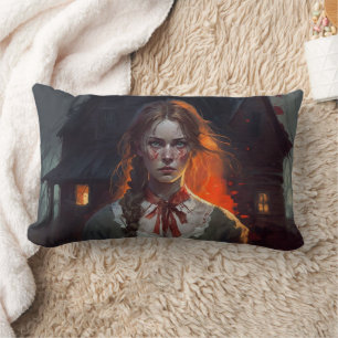 Haunting house lumbar cushion
