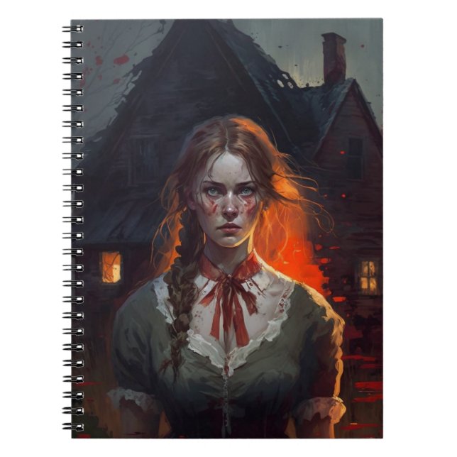 Haunting house notebook (Front)
