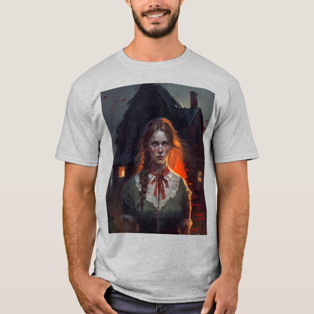 Haunting house T-Shirt (Front)