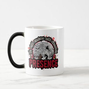 Haunting Presence Halloween Moon Art Magic Mug